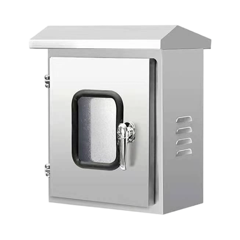 Caja impermeable para exteriores de acero inoxidable