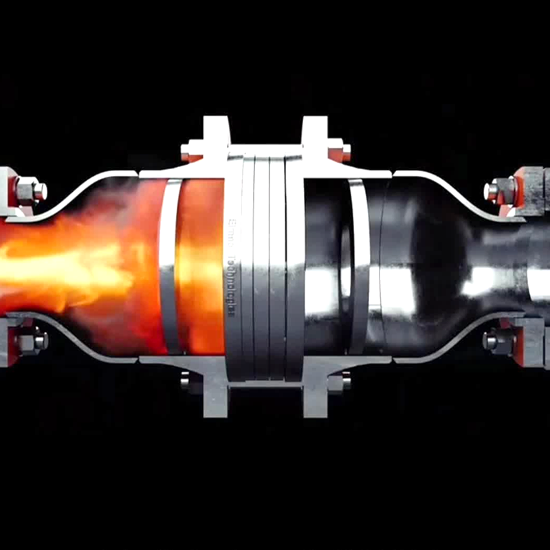 Placa de detención de llama